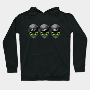 OBEY - UFO Alien Invasion Hoodie